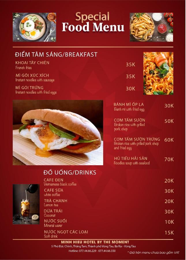 Minh Hieu Hotel Vũng Tàu Eksteriør billede